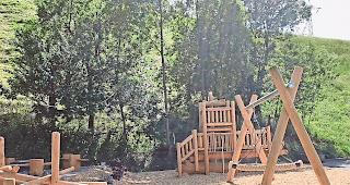 Eingeweiht. Die neue Spiel- und Sportanlage in Grengiols.Foto Zvg