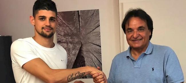 Neuer Verteidiger. Der 28-jährige Raphael Rossi Branco unterzeichnete beim FC Sitten einen Vertrag bis 2021.