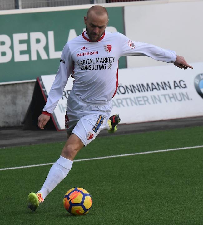 Neue Station. Marco Schneuwly setzt seine Karriere in der Challenge League beim FC Aarau fort.