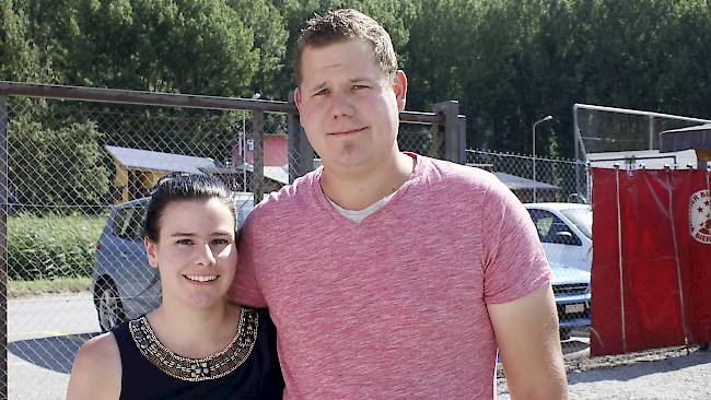 Prisca (29) und Thomas (30) Huber aus Niedergesteln.