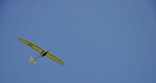 Der Archaeopteryx ist mit einem kleinen Elektromotor ausgestattet.