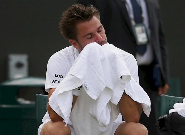 Vertagt. Wegen Regen musste die Zweitrundenpartie zwischen Stan Wawrinka und dem Italiener Thomas Fabiano auf Donnerstag verschoben werden. Der Romand liegt mit 0:2 Sätzen zurück.