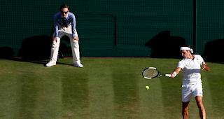 Souver&auml;n. Roger Federer gewinnt in drei S&auml;tzen gegen den Deutschen Jan-Lennard Struff und triff nun auf den Franzosen Adrian Mannarino.