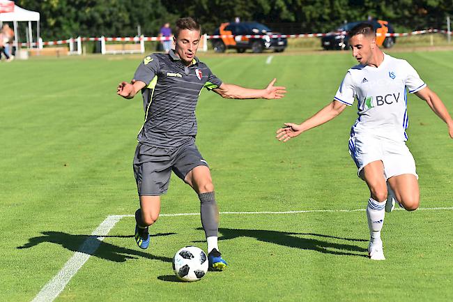 Maceiras gegen einen Lausanne-Gegenspieler im Vormarsch, Sitten erzielte gegen den Unterklassigen keinen Treffer.