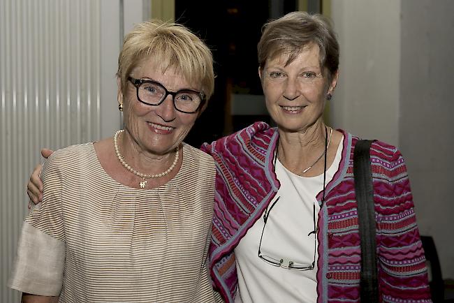 Rosemarie Lütolf (77), Brig, und Hanna Schnyder-Etienne (61), Leuk.