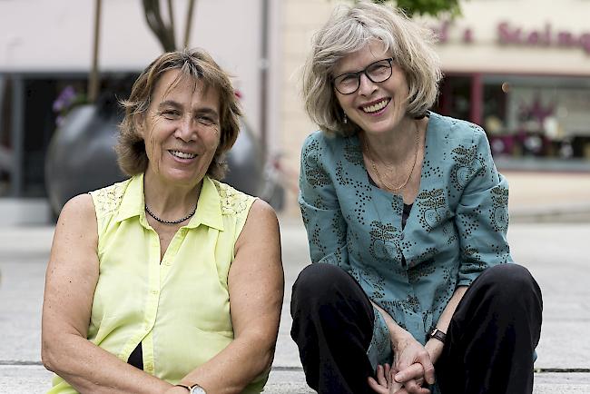 Anneliese Hauser (73), Visp, und Kathrin Kiener (63), Ried-Brig.