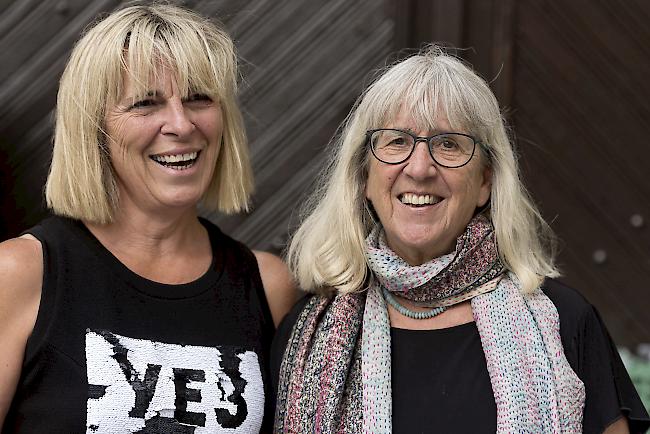 Doris Vogel, Naters, und Barbara Chuck, Brig.