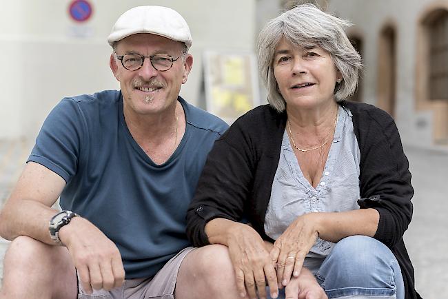 Alex (60) und Rosmarie Rüedi (60), Gamsen.
