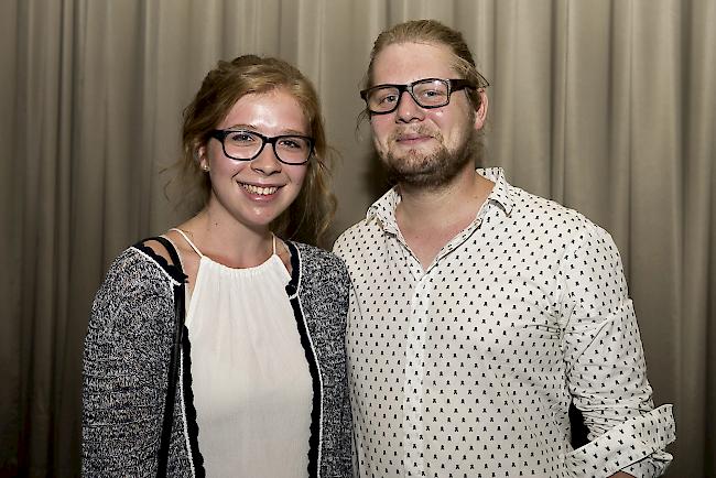 Salome Ruppen (21), Naters, und Johannes R. Millius (28), Bern.