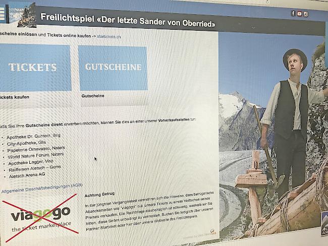 Direkt kaufen. Die Veranstalter weisen auf ihrer Website darauf hin, dass Zuschauer ihre Tickets nicht mehr bei Viagogo kaufen sollen.