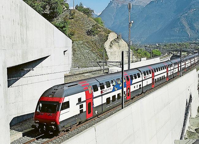 Im Zug sind die zurückgelegten Personenkilometer im Jahr 2017 um 47 Millionen gestiegen.
