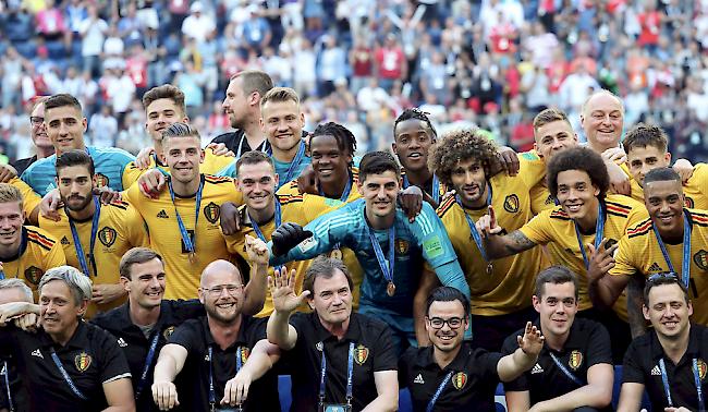 Belgien beendet die WM im 3. Rang. Die Mannschaft von Roberto Martinez gewann das Klassierungsspiel gegen England mit 2:0.