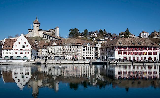 Unbekannte haben in Schaffhausen Glasflaschen mit Säure auf einen Vorplatz eines Hauses geworfen und damit für schlechte Gerüche gesorgt. 