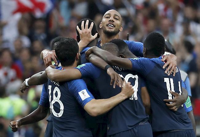 Jubel bei den Franzosen, der zweite WM-Titel steht fest.