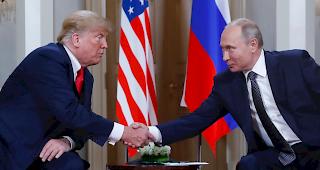 Trump und Putin sind am Montag in Helsinki zu ihren Gipfelberatungen zusammen gekommen.