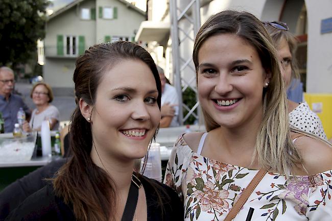 Noemi Schnydrig (23) aus Mund und Valentina Zanella (24) aus Visp.