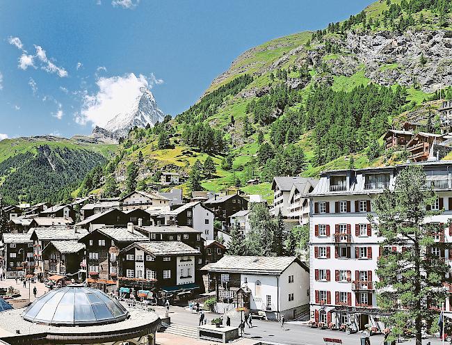 Rekord? Zermatt könnte in der Sommersaison erstmals auf über eine Million Logiernächte kommen.