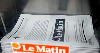 Die letzte Ausgabe von "Le Matin"