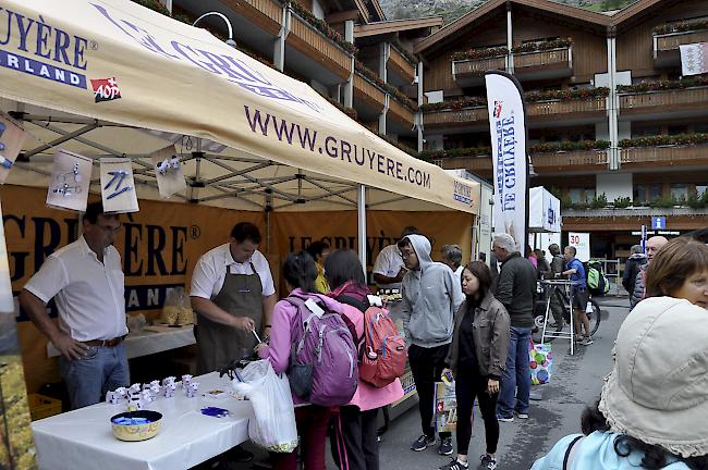 Eindrücke von den Jubiläumsfeierlichkeiten am Samstag in Zermatt.