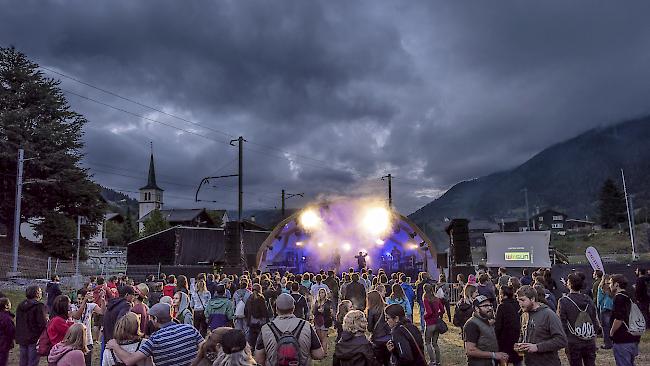 Das Gommer Open Air in Lax hatte zahlreiche Besucher.