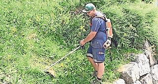 Lautlos. In Leukerbad wird innerhalb des Dorfes nur noch mit Akkus gearbeitet.Foto ZVG