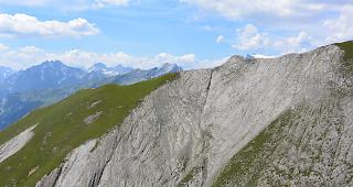 Die Unfallstelle bei La Combe d'Arbaz