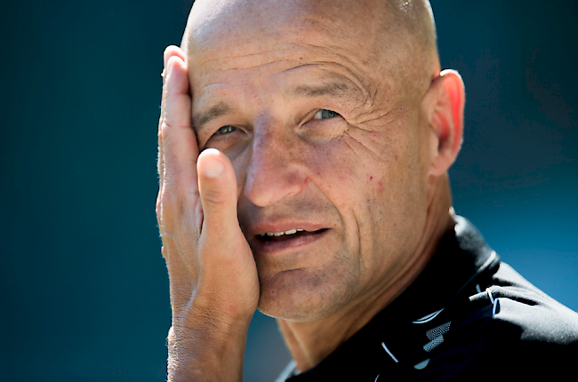 Kein guter Tag für Trainer Peter Zeidler und den FC St. Gallen