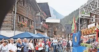 Seinen Kindern sei Dank. Dass Bundesrat Johann Schneider-Ammann nach Binn gekommen ist, haben die Dorfbewohner seinen Kindern zu verdanken.