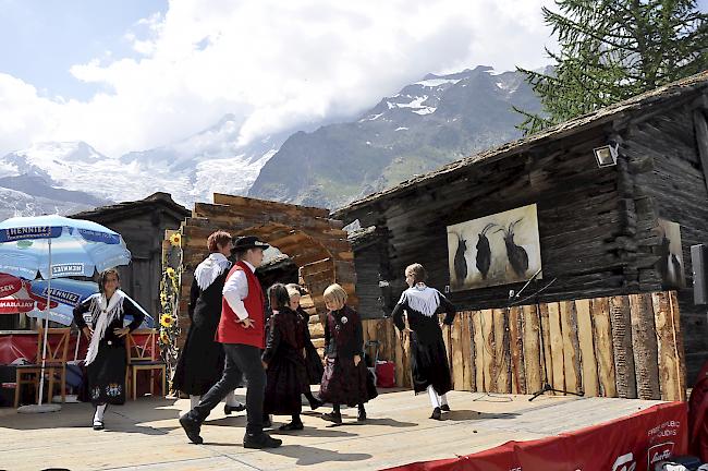 Tradition. Impressionen aus dem 4. Ziegenfest in Saas-Fee.