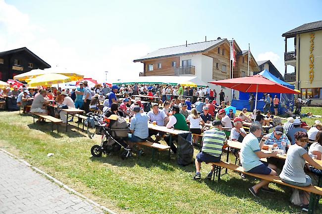 Impressionen des Grossen Älplerfests auf der Riederalp.