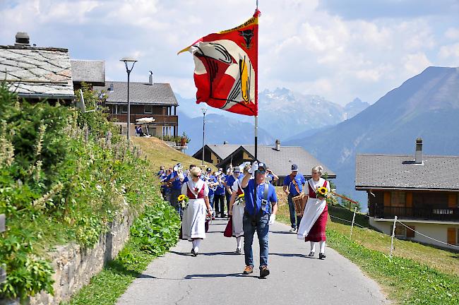 Impressionen des Grossen Älplerfests auf der Riederalp.