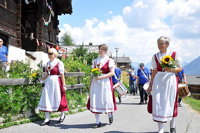 Impressionen des Grossen Älplerfests auf der Riederalp.