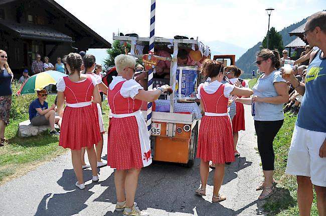 Impressionen des Grossen Älplerfests auf der Riederalp.