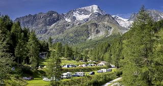 Der Campingplatz in Arolla ist ab Samstag wieder ge&ouml;ffnet. Foto: camping-arolla.com