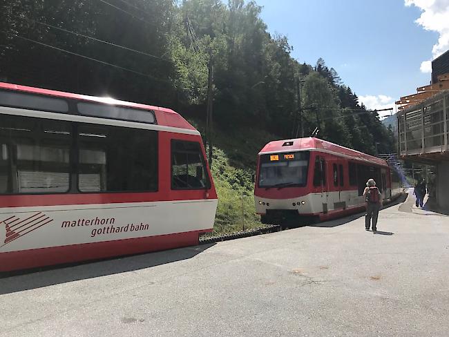 Die Fahrzeugstörung auf der Strecke der MGBahn zwischen Brig und Fiesch konnte behoben werden. 