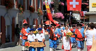 Tambouren und Pfeifer Zermatt 