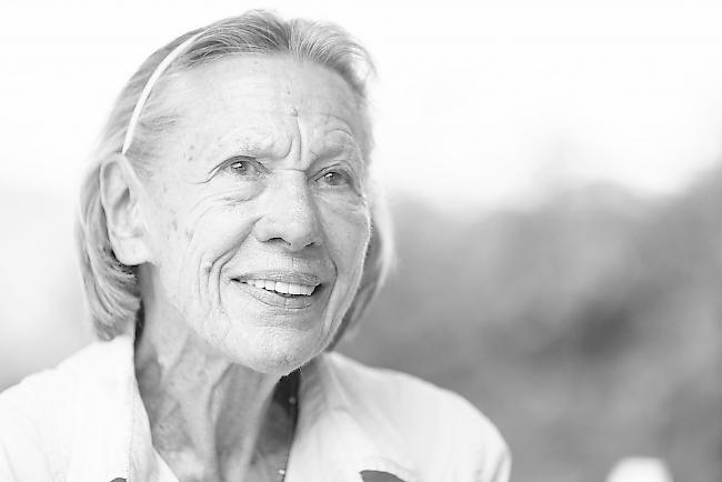 Energiebündel. Die 86-jährige Mäzenin Ursula Jones-Strebi ist oft in Grächen und St. Niklaus.