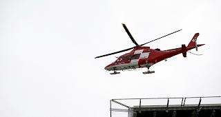 Auch die Einsatzkr&auml;fte der Rega r&uuml;ckten aus, um die Kinder in Sicherheit zu bringen.&nbsp;