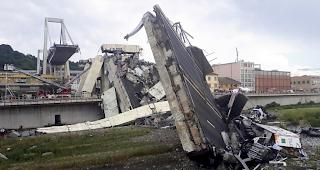 Durch den Einsturz der Br&uuml;cke in der italienischen Hafenstadt Genua haben mindestens 30 Personen ihr Leben verloren.&nbsp;