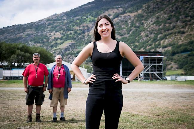 Für Alessandra Bregy ist das Open Air Gampel eine coole Sache, die man unbedingt unterstützen sollte.