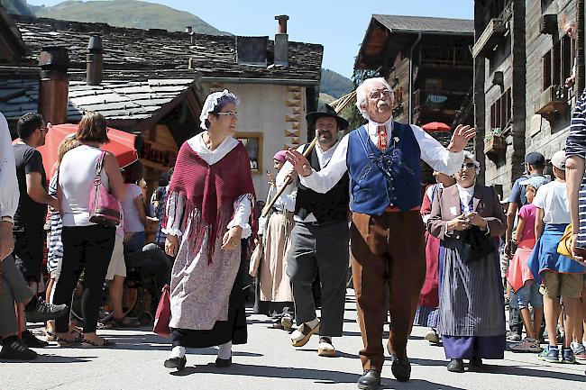 Impressionen vom Mitsommerfest in Evolène