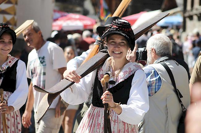 Impressionen vom Mitsommerfest in Evolène