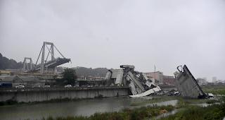 F&uuml;r das vielbefahrene Polcevera-Viadukt galten spezielle Sicherheitsauflagen.&nbsp;