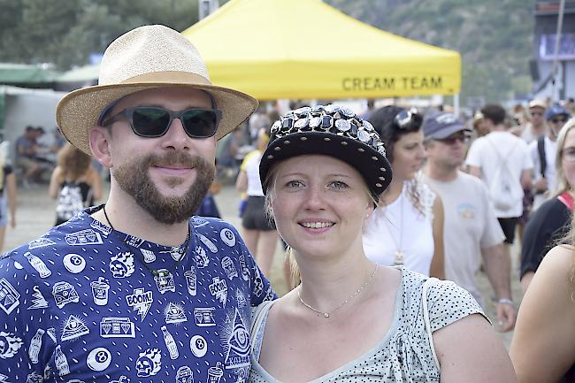 Manuel Simon (36) und Peggy Dudda (33) aus Zürich.