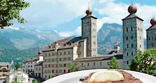 Neues Wahrzeichen. Brig soll k&uuml;nftig mit dem Cordon bleu in Verbindung gebracht werden.Fotomontage WB