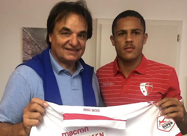 Der FC Sitten gab gestern die Verpflichtung eines 19-jährigen brasilianischen Stürmers bekannt.