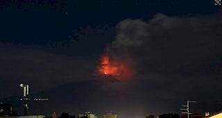 Auf Sizilien ist der Vulkan &Auml;tna ausgebrochen. 