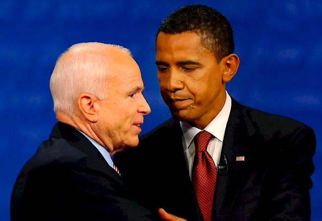 2008 trat John McCain als Präsidentschaftskandidat der Republikaner an, verlor die Wahl aber gegen Barack Obama.