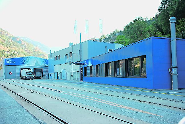 Swiss Alpina. Die Mineralwasser-Heimbasis von Coop legt ein Erweiterungsprojekt auf.