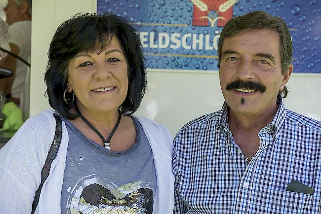 Annetraud Bregy (56) und André Kenzelmann (69), Saas-Grund.